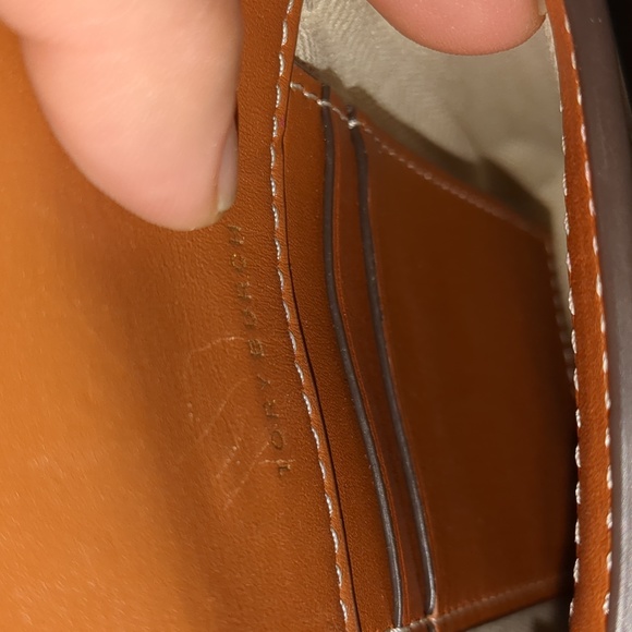 Tory Burch Brown Leather Crossbody Bag - Picture 10 of 10